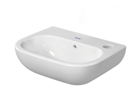 Duravit D-Code vegghandlaug 36x27 cm gat vinstri