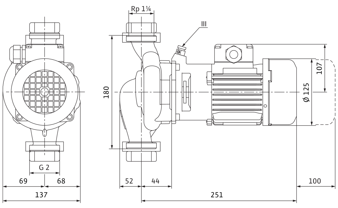 WILO IPL30/85-0,18/2