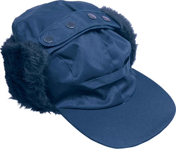 Húfa, blá, Beavernylon