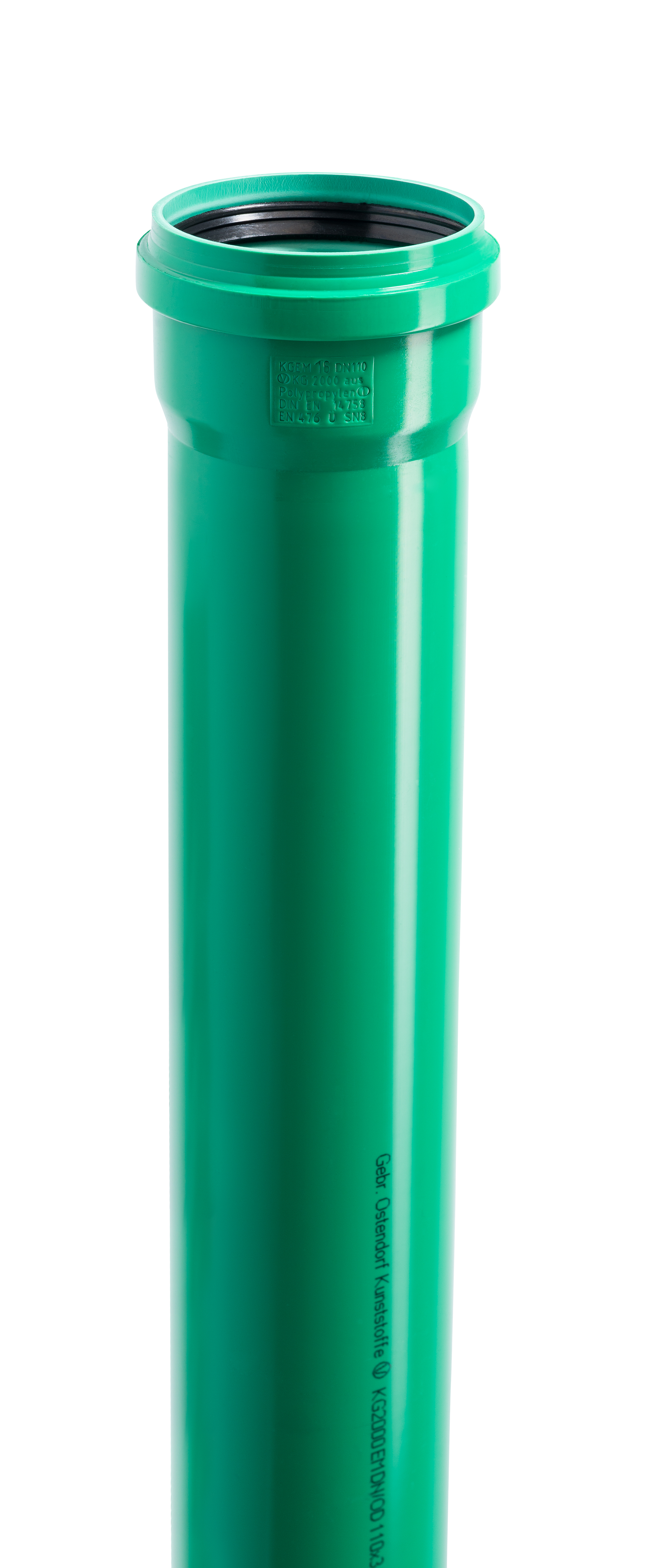 Dren Rör 110mm x 500mm KG2000 Græn