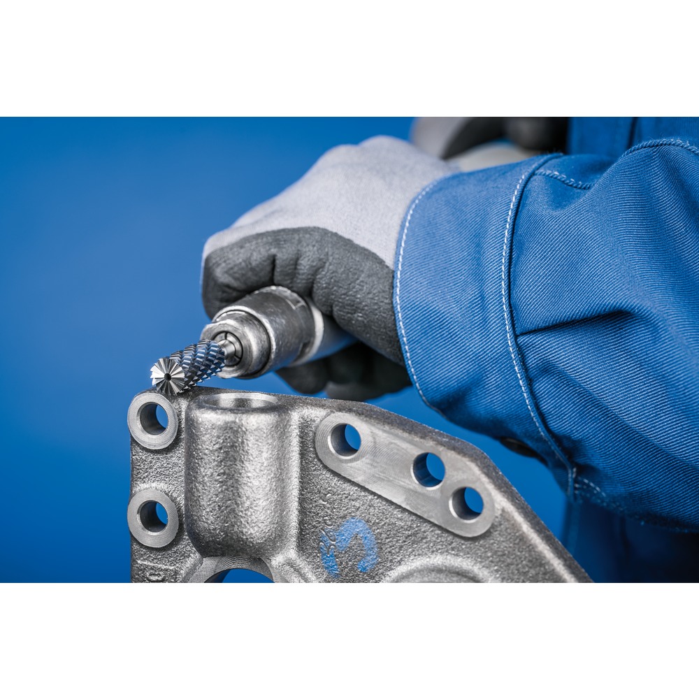 Karbítfræs B 10x20mm stál/pott