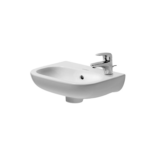 Duravit D-Code vegghandlaug 36x27 cm gat vinstri