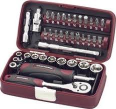 Topplyklasett 1/4 38 Stk