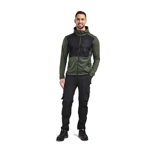 Hettujakki Græn/svört L