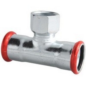 Múffu-Té 18x1/2"x18 galv/press