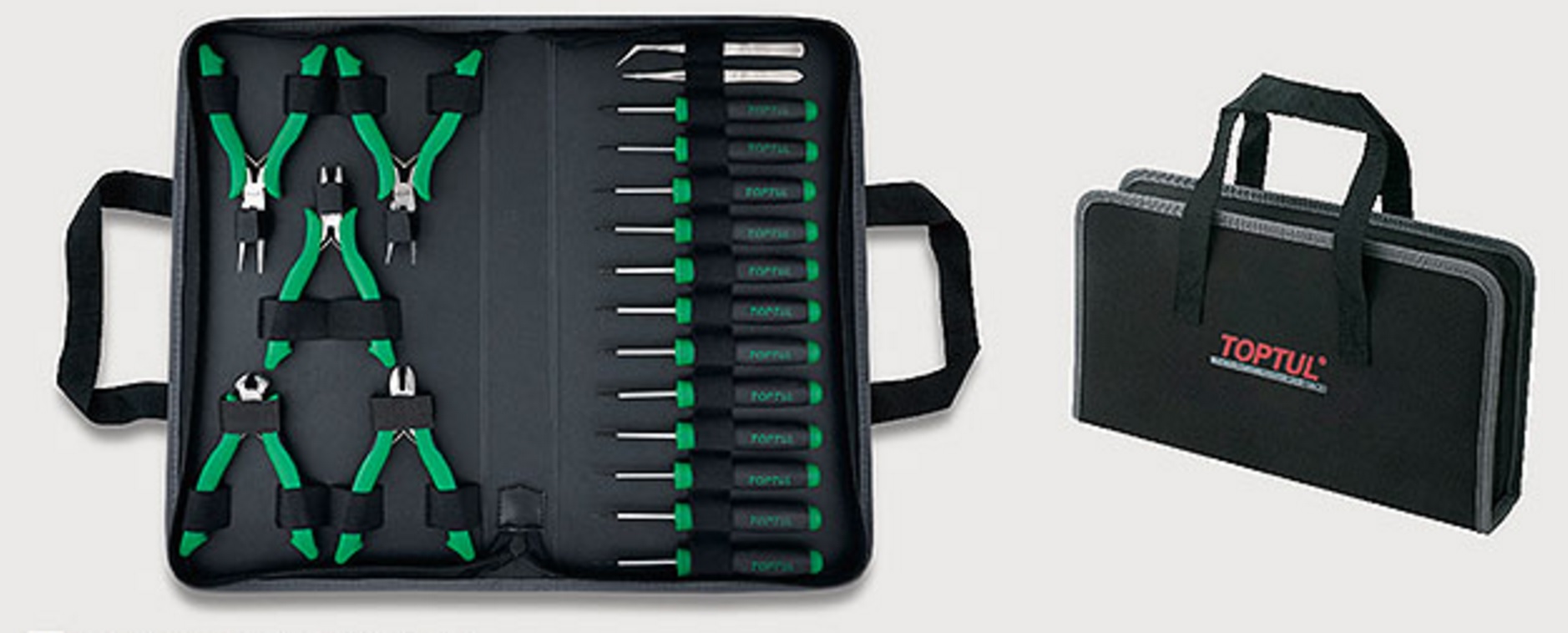 Skrúfjárna og tangasett