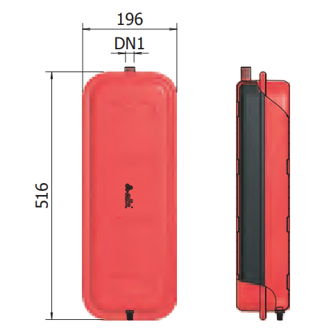 Þensluker 10 L. FLATT miðstöð