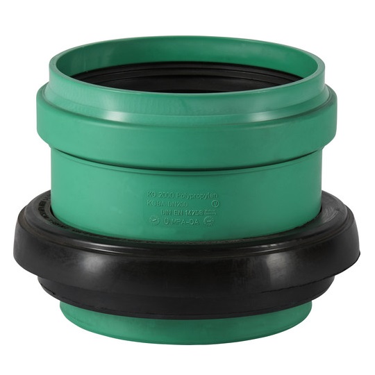 Plast í stein Múffu 200mm KG2000 Græn