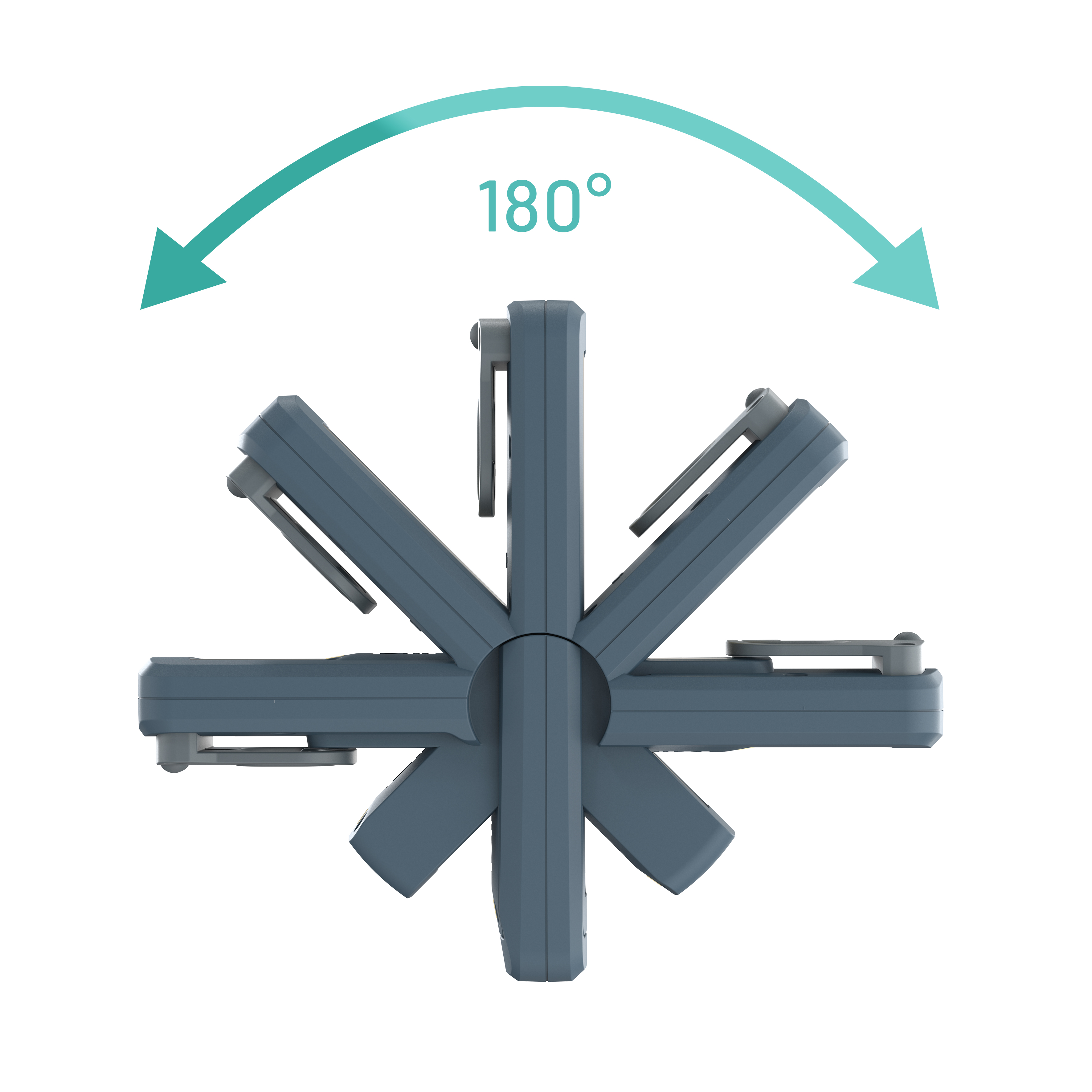 Led Ljós UNIFORM með hleðslustöð 50-500 lm
