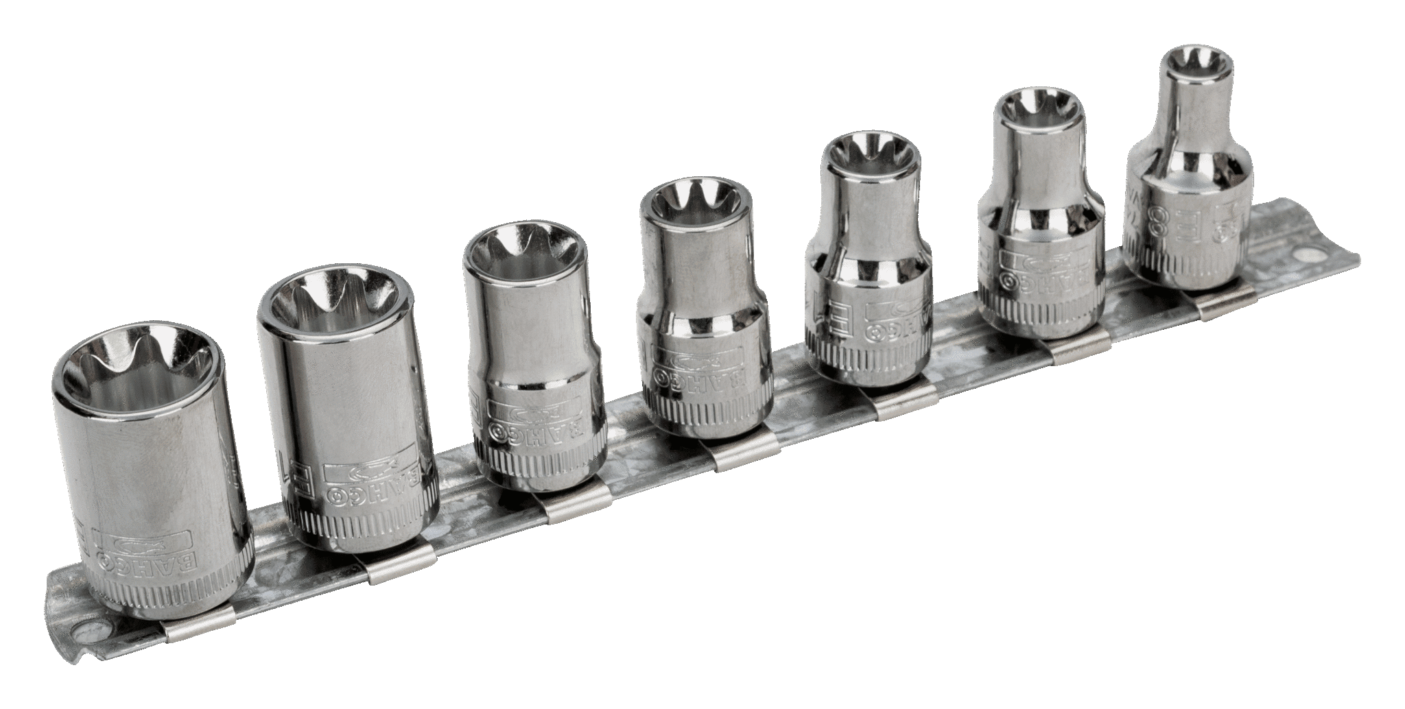 E-toppasett 3/8" 7stk