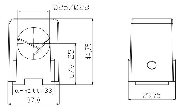 FALU.festing einföld f. 25/28 hvítar