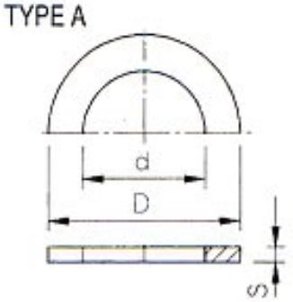 Gúmmí Pakkning 110mm UPVC