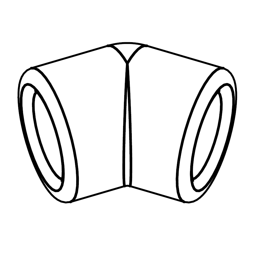 PPr FS Hálfhné 63mm Rautt