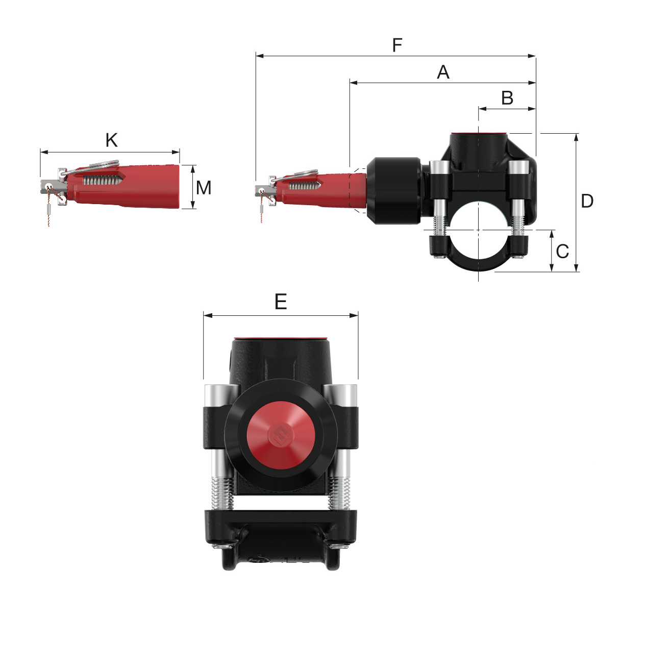 Sprengité 3/4 x 1/2 x 3/4
