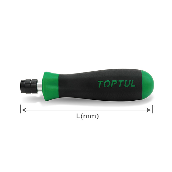 Skrúfjárnshandfang 1/4" x136