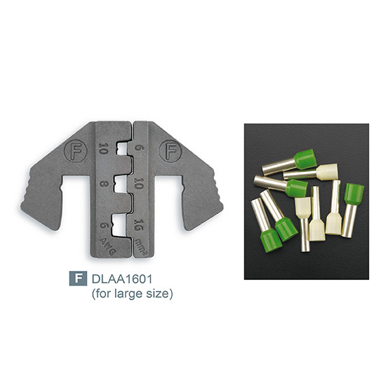 F. kjaftur f/ endahulsur 6-16