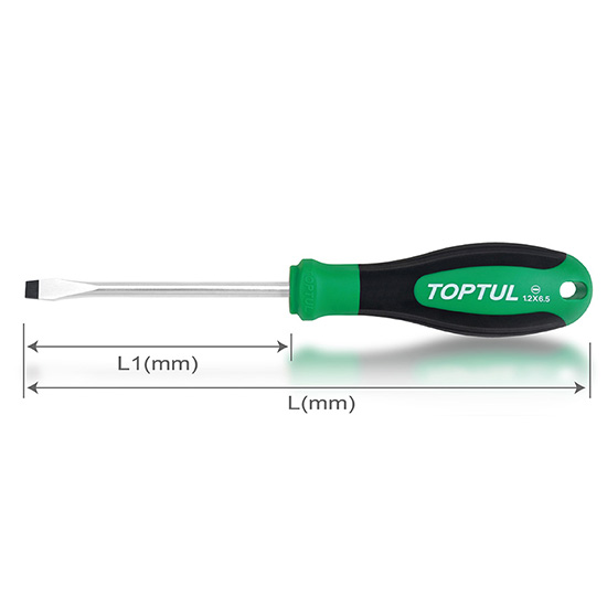 Skrúfjárn PRO  0,8x4 - L215mm