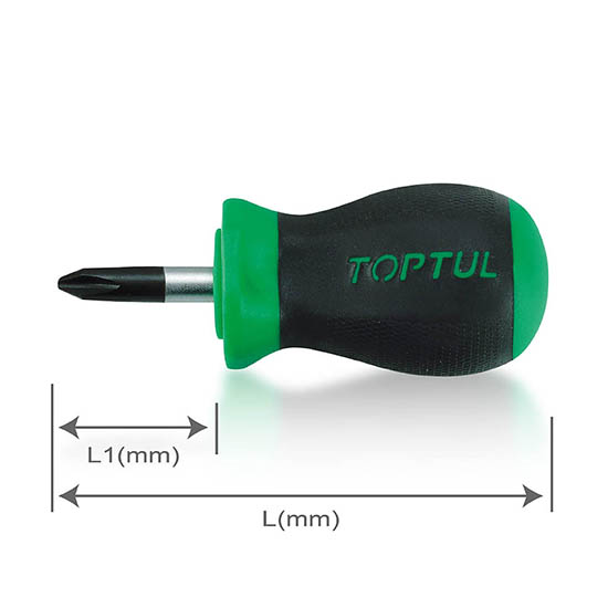 Stjörnuskrúfjárn PH 1x25 mm