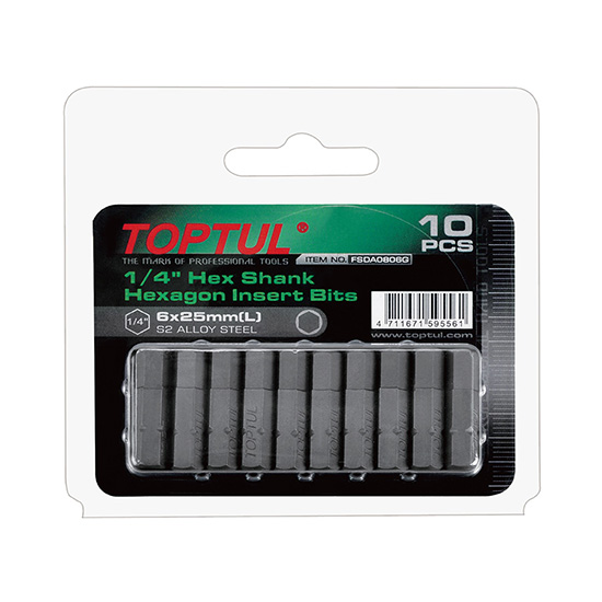 Sexkantbiti M3- 10 stk