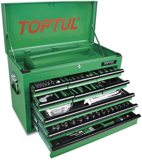 Verkfærakassi 186 stk