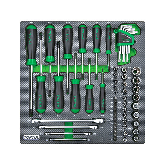 Bakki í skáp skrúfj,E-toppar (Carbon)