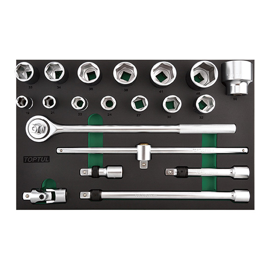 Bakki í skáp 3/4" Toppasett