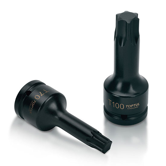 Toppur Torx T80 Harður  L105mm