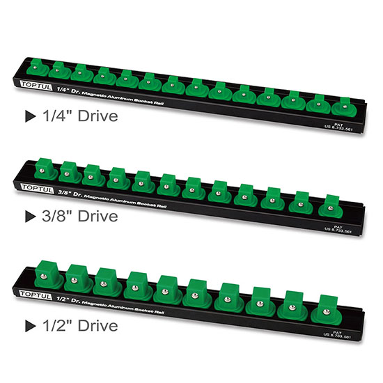 Segulsleði fyrir 1/2" toppa