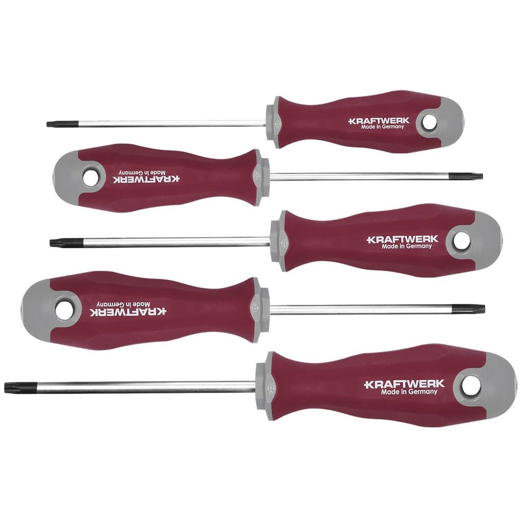 Skrúfjárnasett Pro Line 5 stk T10-15-20-25 30