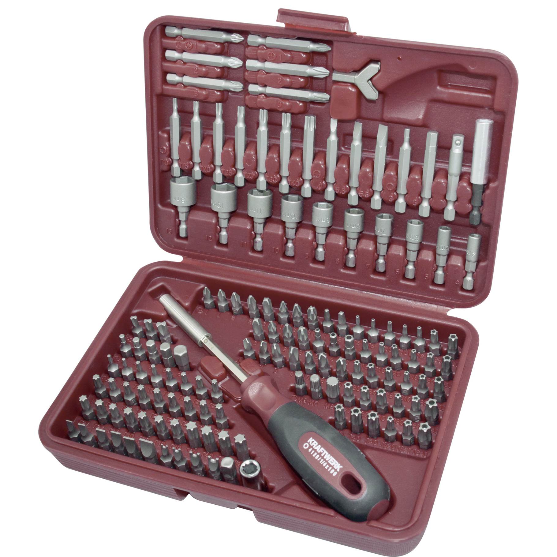 Skrúfbitabox 138 stk