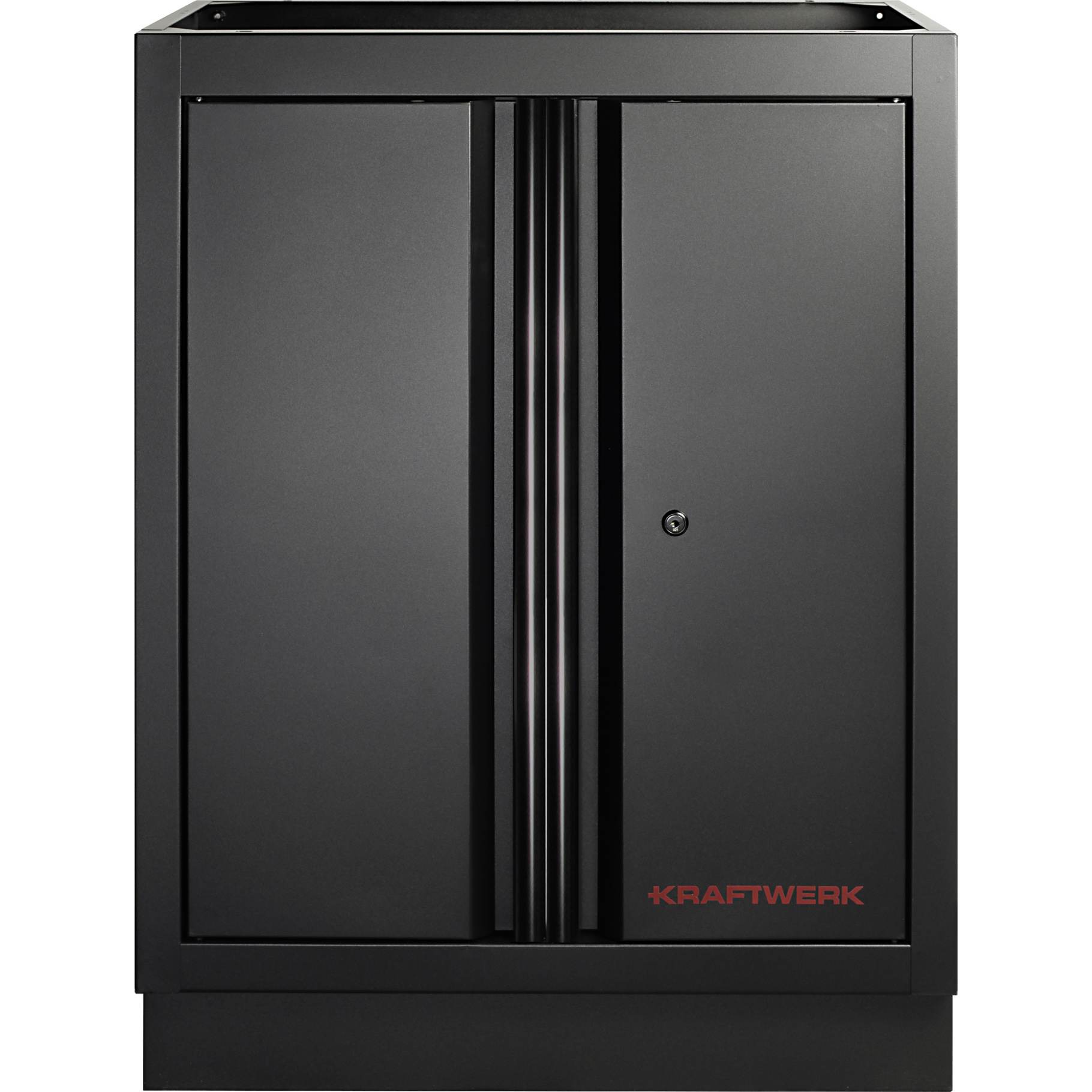 Verkfæraskápur 2 hurða Mobilio, svartur