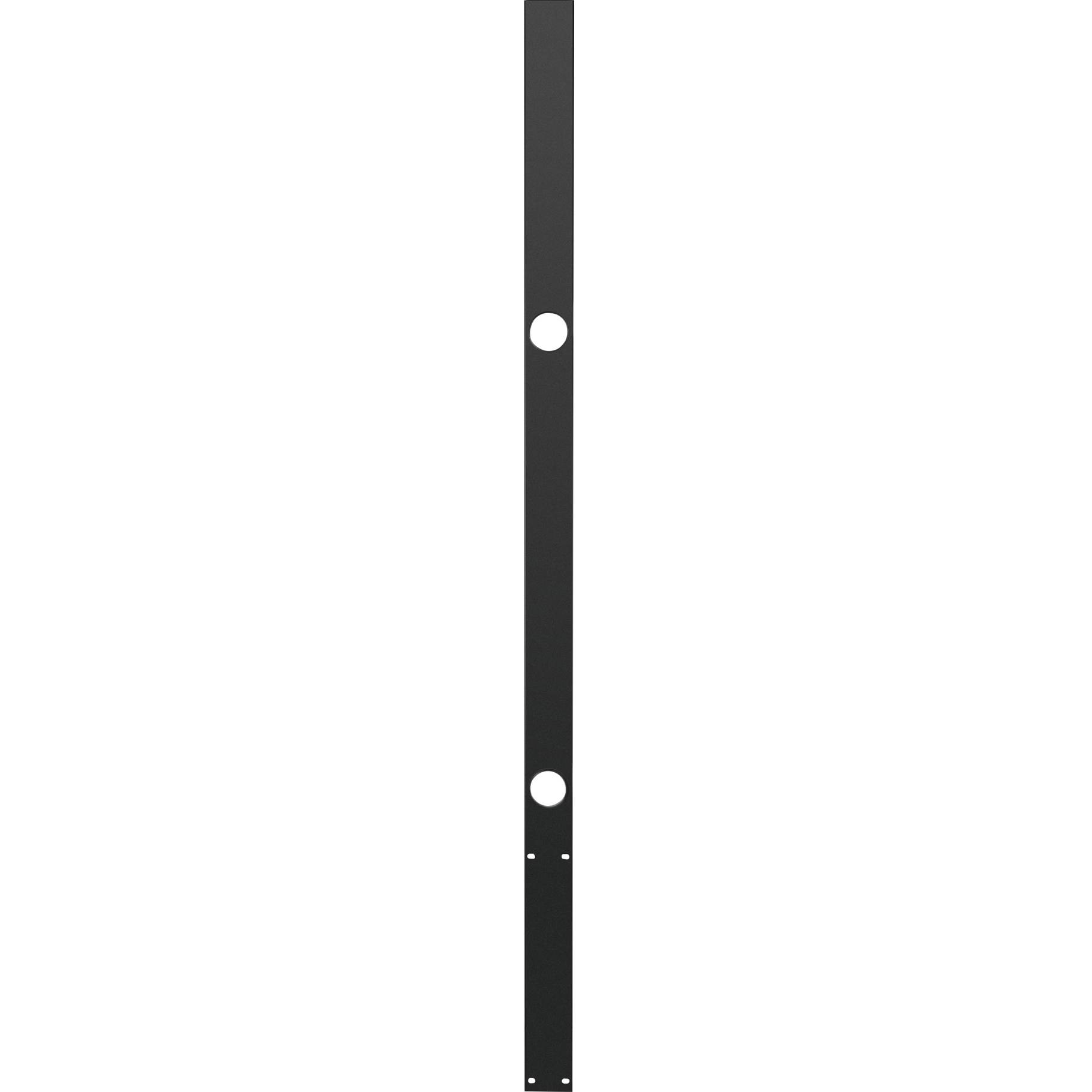 Tengijárn fyrir gataplötur - svart