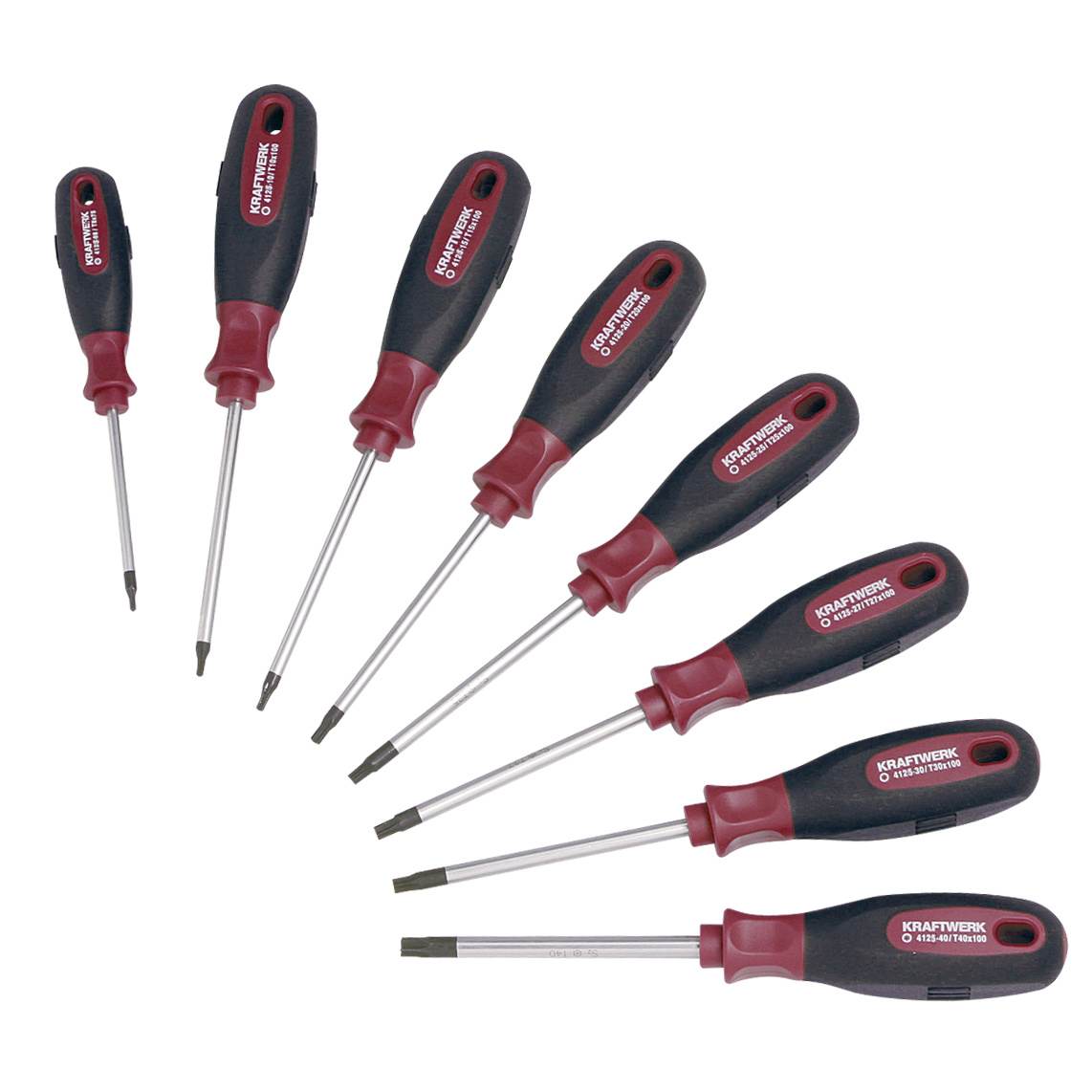 Skrúfjárnasett 8stk T8-T40