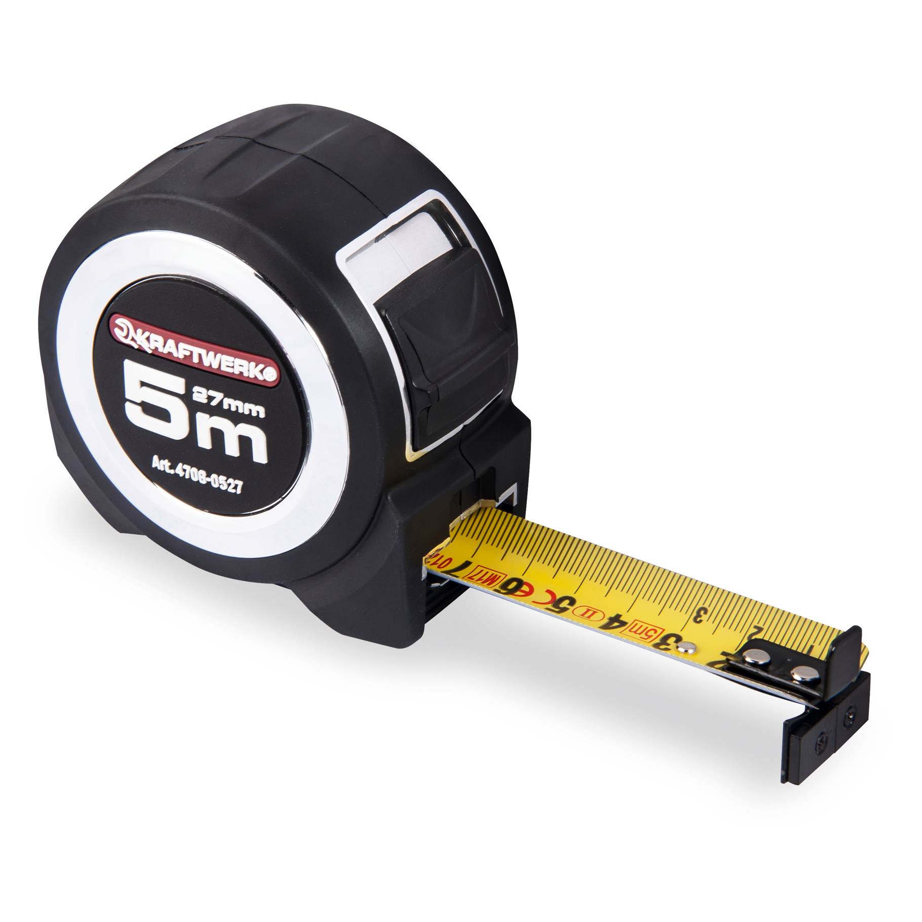 Málband  5 m x 27 mm með Segli