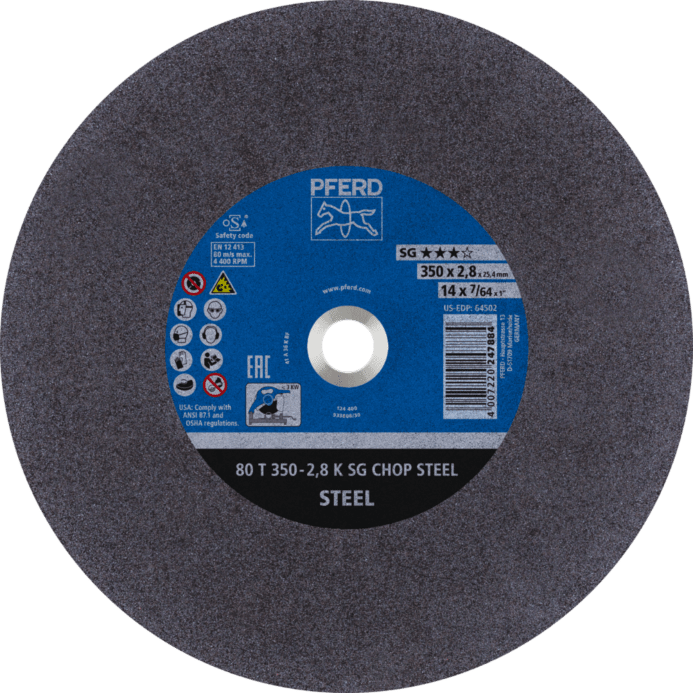 Skurðarskífa 350x2,8mm Pferd S