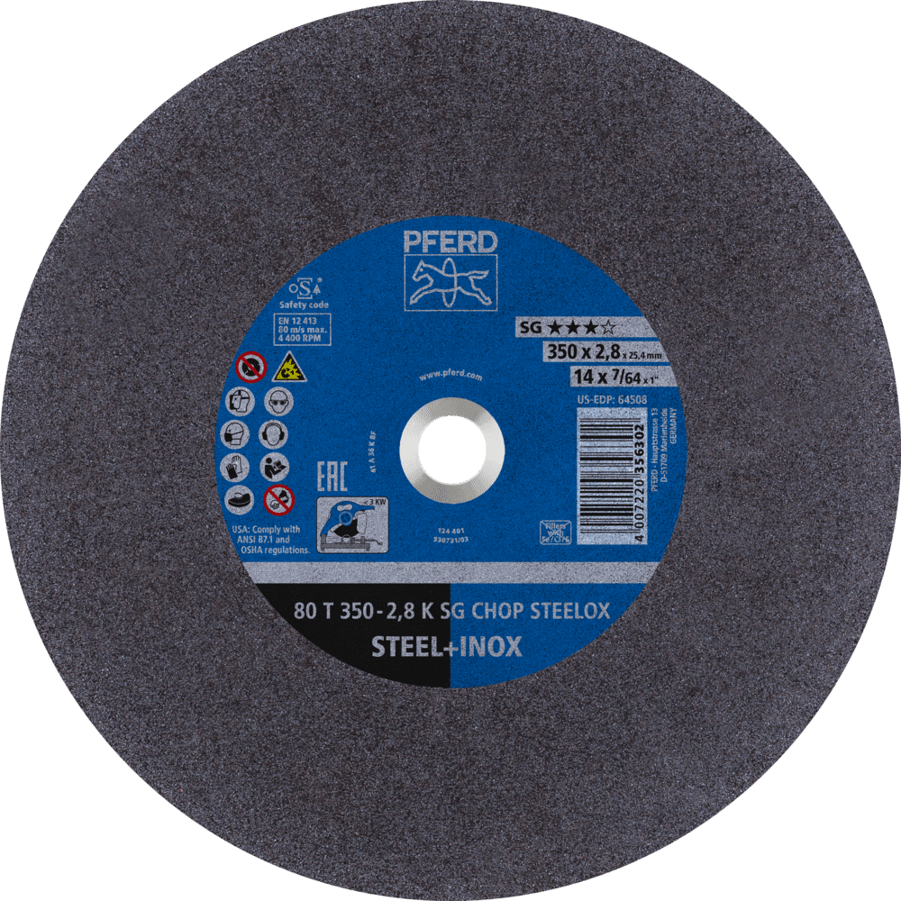 Skurðarskífa 350x2,8mm SG