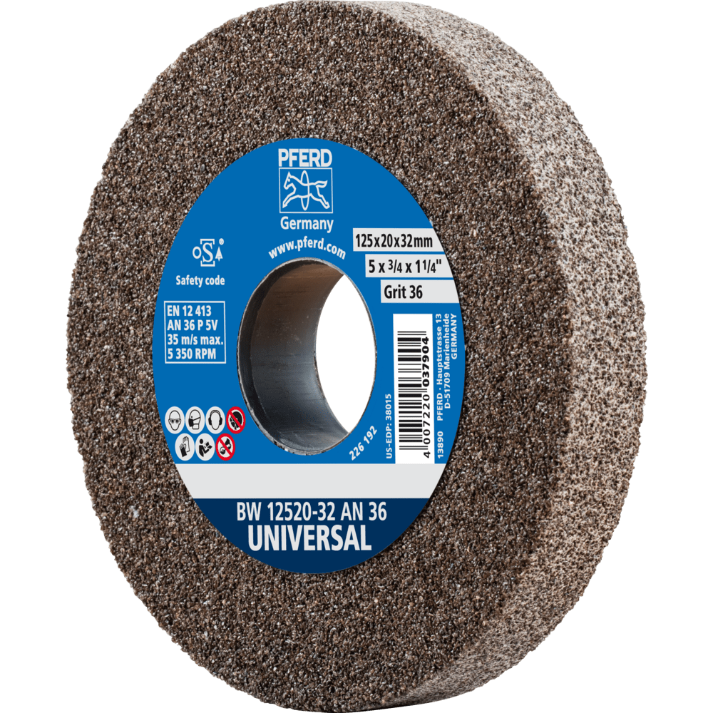 Smergelsteinn 125x20mm 36N