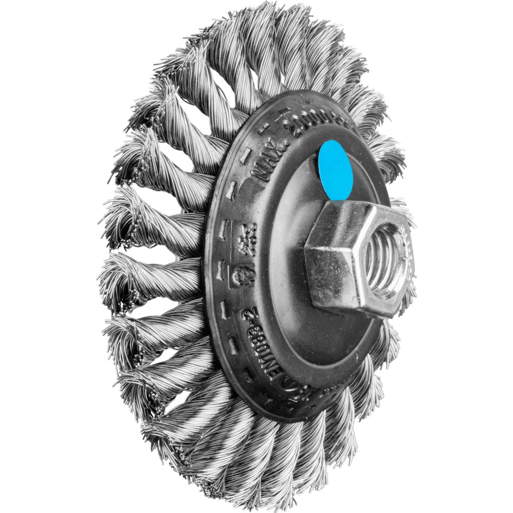 Keiluvírskífa 115mm M14 sn. ryðfrí