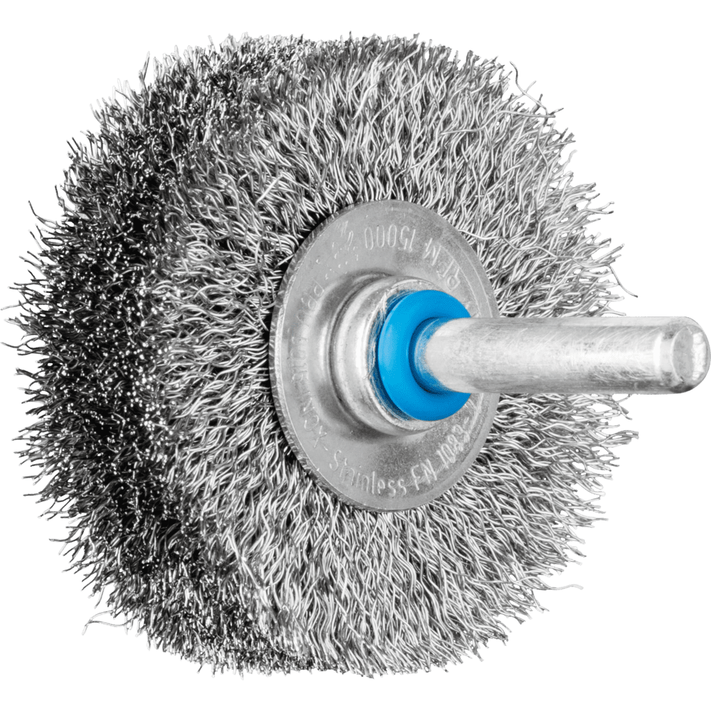 Vírskífa  50x15mm á legg ryðfr