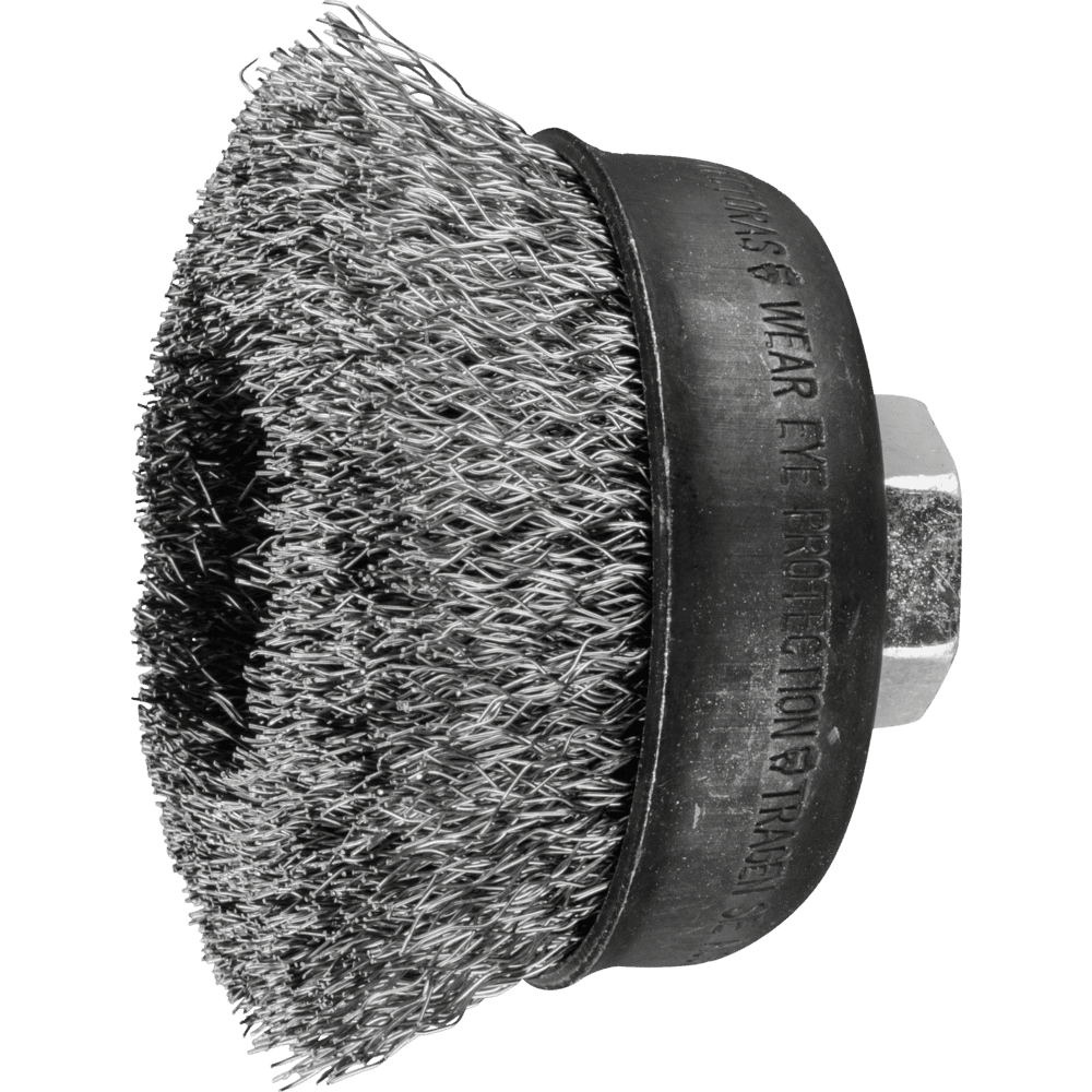 Bollavírskífa  75mm M14 ryðfr.