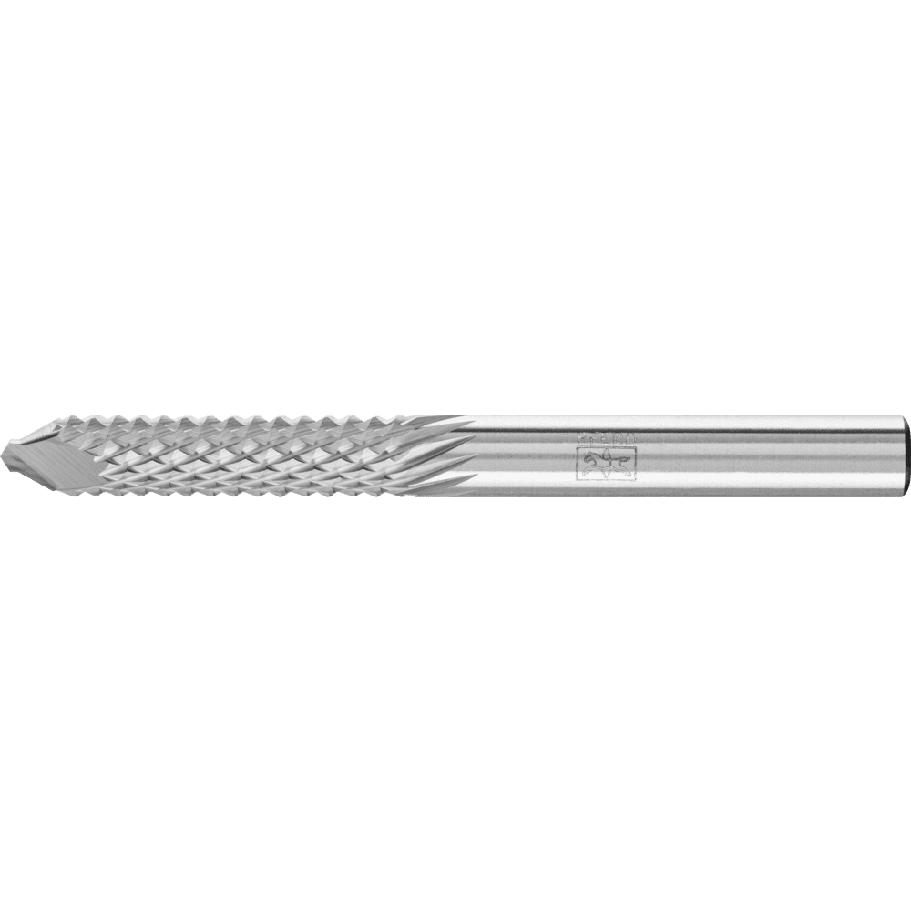 Karbítfræs A  6x25mm fyrir Plast