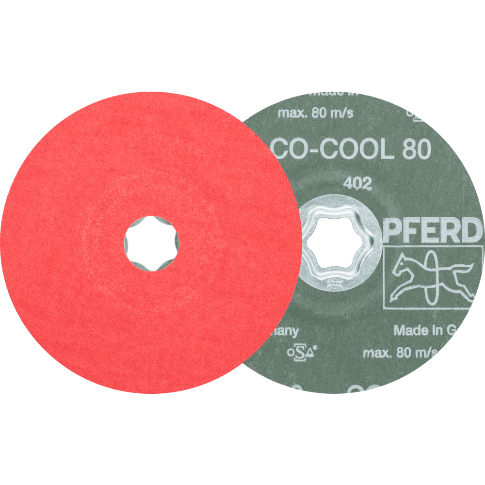 Fiberskífa Combiclick 125mm  gr 80