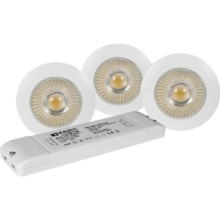 UNOCOB+ LED ljós 3x4W Hvítt WD 160mA IP44 285lm 40° NÝTT
