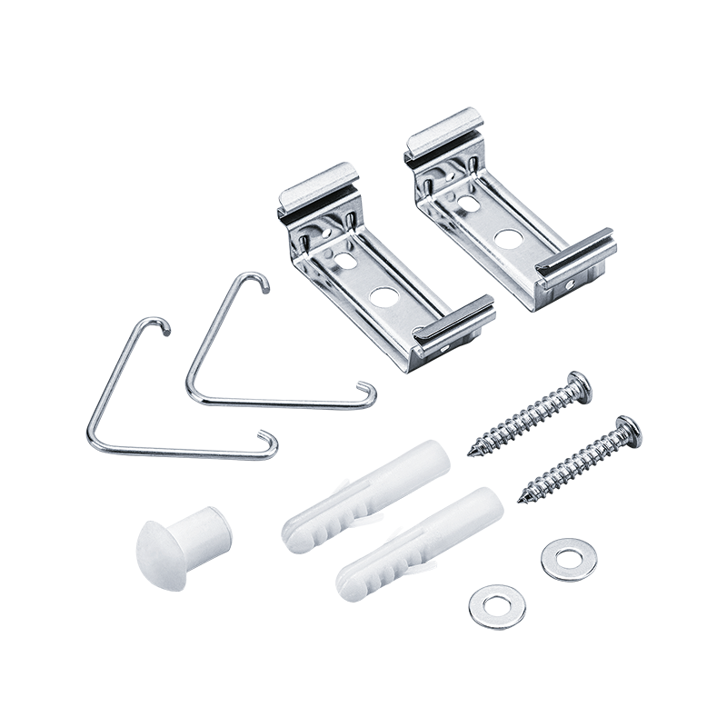 LUCY "mounting kit" (festiklemmur og festingar auk tappa)