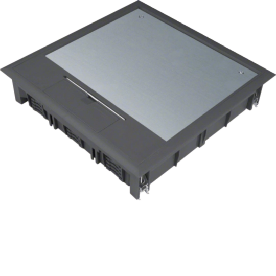 Gólfbox Q12 263x263mm gólfefnisþykkt: 5mm svart