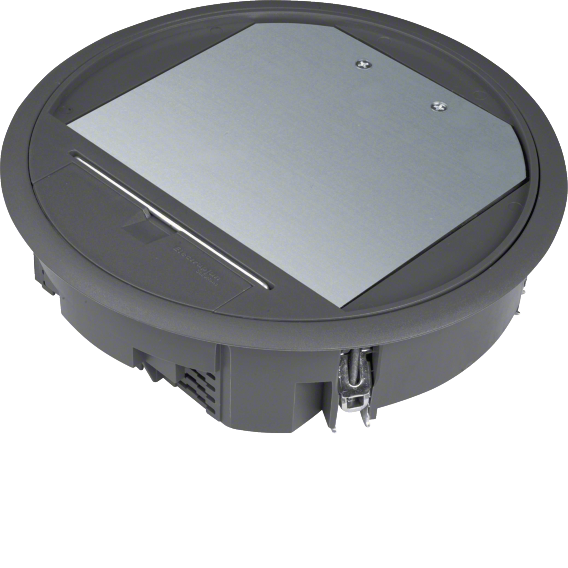 Gólfbox R06 Ø215mm gólfefnisþykkt: 5mm svart