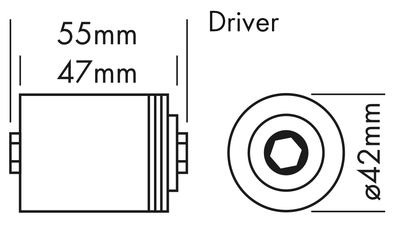 Inground Thin RGB 3W 24v 30°