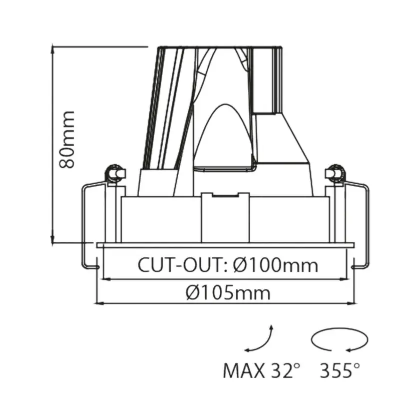 Dea Carmenta M 930 svart/gyllt 40°