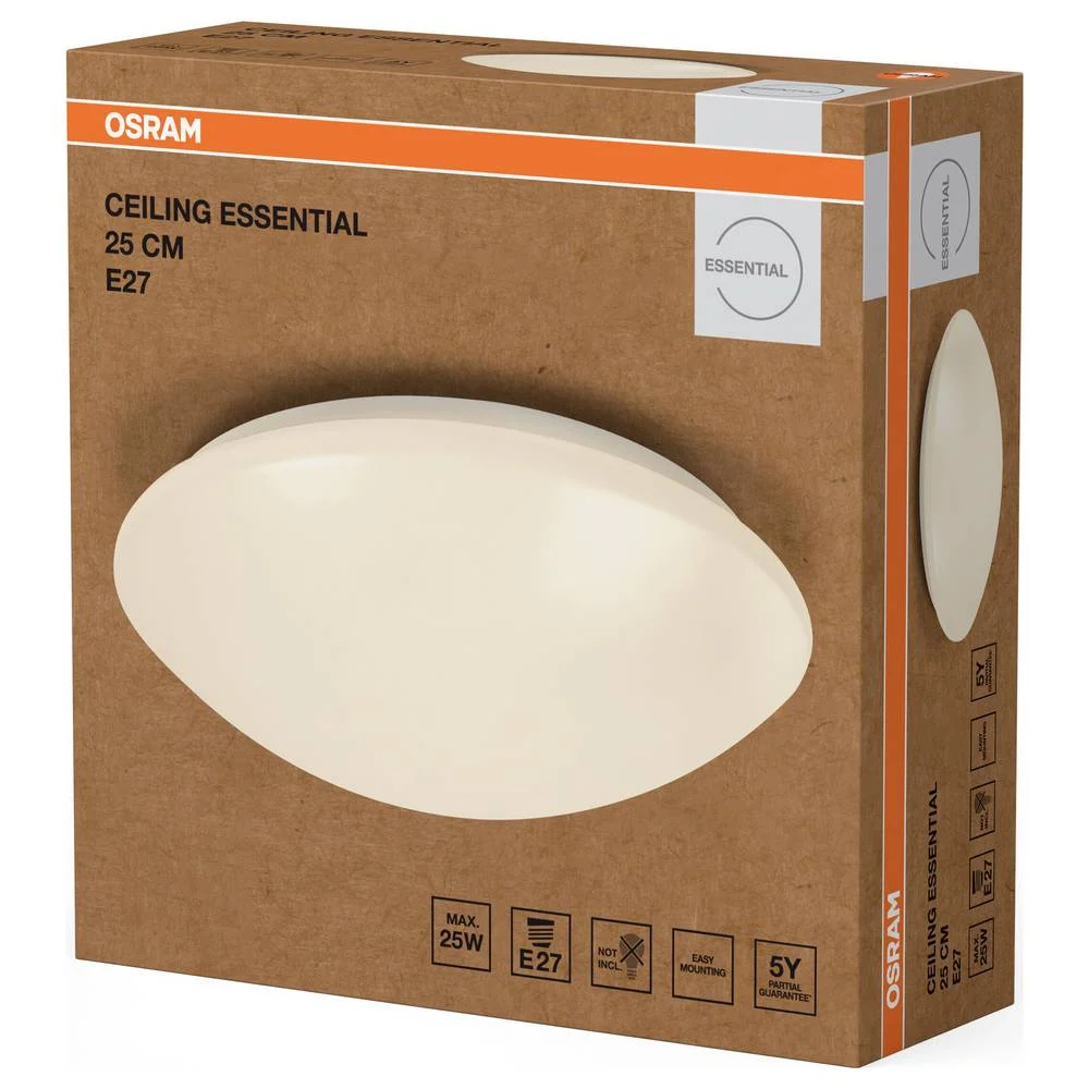 Ledvance Loftljós LED 1xE27 max 25W  IP20 Ø25cm