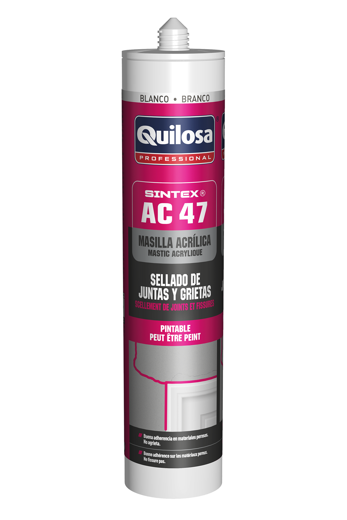 Akrílkítti 300ml Svart